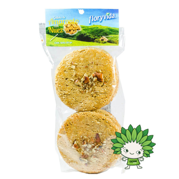 Green Lovers Galletas Amaranto con Nuez