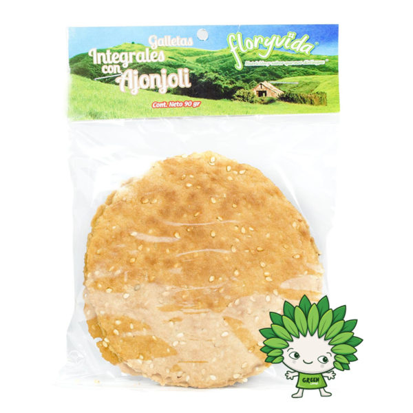 Green Lovers Galletas Integrales con Ajonjoli