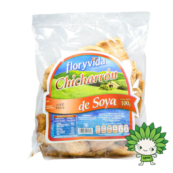 Green Lovers Soya Chicharron Enchilado